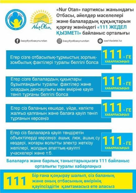 "Nur Otan" партиясы жанындағы Отбасы, әйелдер мәселелері және балалардың құқықтарын қорғау