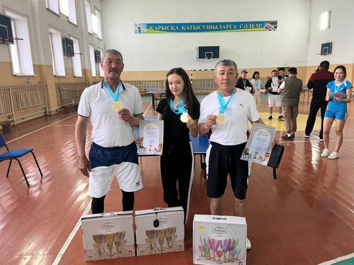 Үржар әкімінің жүлдесі үшін ХІІІ халықтық спорт ойындары спартакиадасының бағдарламасындағы үстел теннисі жарысы